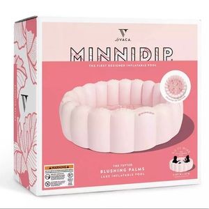 La Vaca Minnidip Blushing Palms inflatable pool